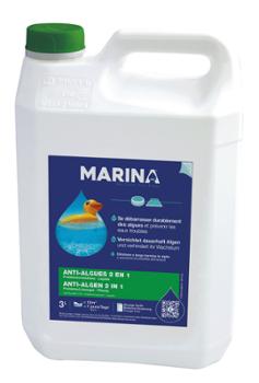 Anti-Algues 2 en 1 liquide 3L pour piscine, traitement préventif et curatif des algues.