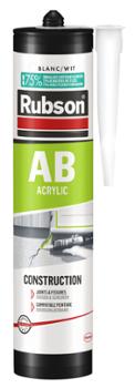 Mastic Acrylique AB Construction Blanc Cartouche 300ml