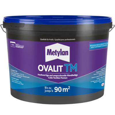Colle Textiles Muraux Ovalit TM 18 kg