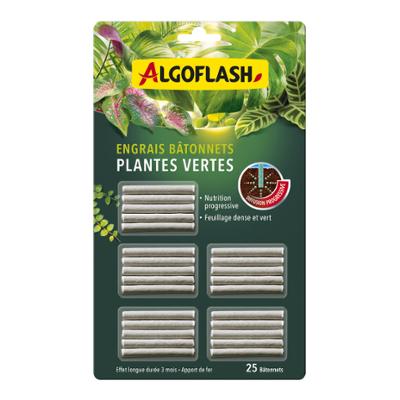 Bâtonnets d'Engrais Plantes Vertes, lot de 30 unités, pour une nutrition longue durée et une croissance vigoureuse.