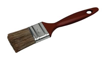 Brosse Plate Pour Lasure et Traitement du Bois : Manche Polypropylène