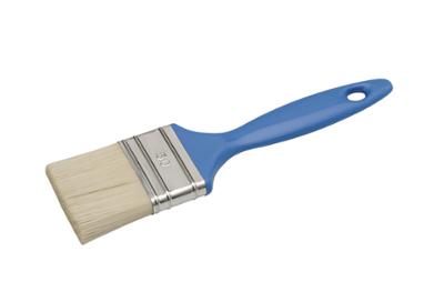 Brosse plate pour peinture acrylique : manche polypropylène