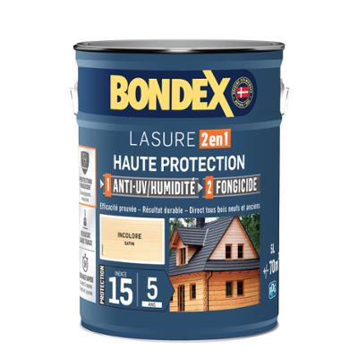 Lasure Haute Protection 2 en 1 Satin 5 Ans 5L