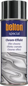 Peinture aérosol 400 ml effet chrome spécial pour décoration, séchage rapide