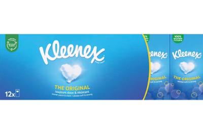 Paquets de Mouchoirs Kleenex The Original x12