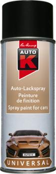 Peinture de Finition Satin Noir Aérosol 400 ml