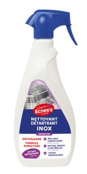 Nettoyant détartrant inox en flacon pistolet de 750 ml