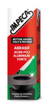 Nettoyant Rénovateur Abrasif Acier Poli Aluminium Fonte 100 ml