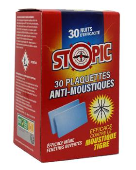 30 Plaquettes anti-Moustiques Pour Diffuseur Electrique