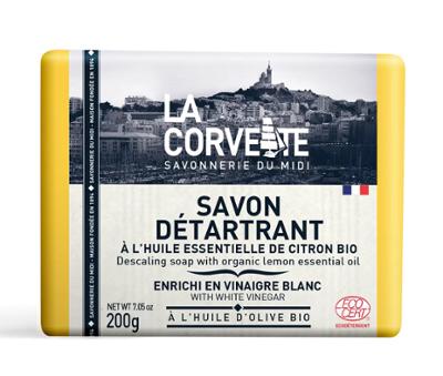 Savon Détartrant aux Huiles Essentielles de Citron Bio 200g