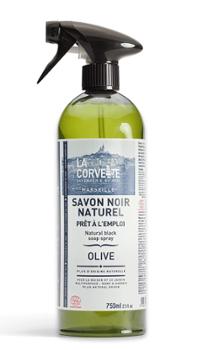 Savon Noir Naturel en Spray à L’huile D’olive 750ml 