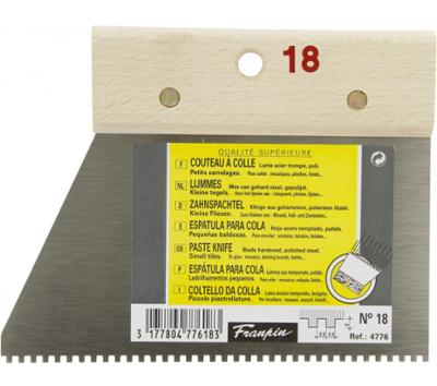 Couteau à colle trapèze 4776 N°18, outil robuste pour peintre