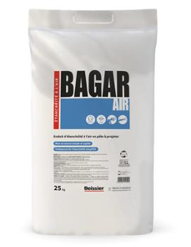 Enduit à projeter Bagar Air en sac de 25 kg, idéal pour lisser les murs intérieurs.
