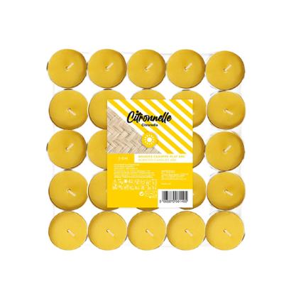Bougie Anti-Moustiques Chauffe Plat Citronnelle (x50)