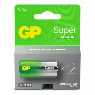GP Super Alcaline Piles C/LR14 Blister de 2