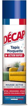 Décap Nettoyant Tapis Moquette Mousse Active Aérosol 600 ml