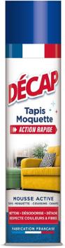 Décap Nettoyant Tapis Moquette Mousse Active Aérosol 600ml