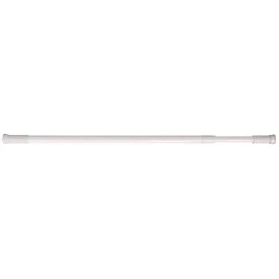 Barre de Douche Inox 110-200 cm Blanc