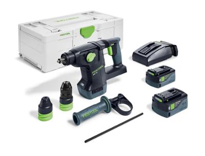 Perforateur burineur sans fil KHC 18 5.0 EBI-Plus 18V, avec batterie haute capacité