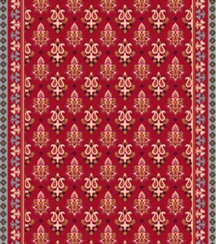 Tapis de Passage Persian Runner Red 0.66 x 15 m