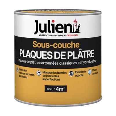Sous-couche Plaques de Plâtre Blanc 0.5L