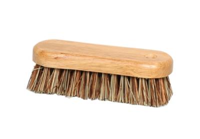 Brosse à main Nature 17.5 cm avec manche en bois pour le nettoyage domestique