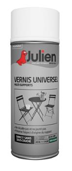Aérosol Vernis Universel Multi-Supports 400 ml Incolore Satin