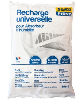 Recharge Absorbeur Universelle Sekofirst Neutre Sachet 800 g