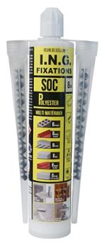 Résine de Scellement SOC Cartouche 300 ml