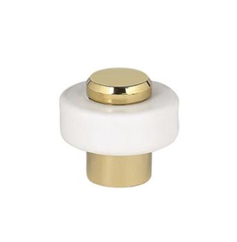 Butoir de Porte Luxe-Sol Laiton Poli 28 x 24mm