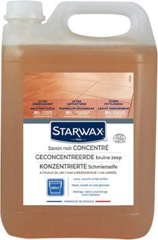 Bidon de savon noir à l'huile de lin 5 litres pour l'entretien des sols