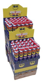 WD 40 Multifonction Spray Double Position 400 ml + 40 ml Gratuit Box de 120