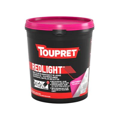 Toupret Redlight Enduit Allégé de Rebouchage et Lissage en Pâte