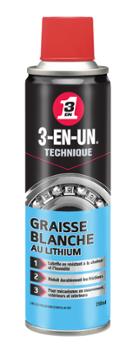 Graisse Blanche au Lithium 3-EN-UN Technique 250 ml