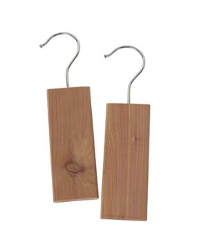 Bloc Anti Mites en Cèdre Pour Dressing x2