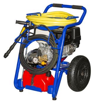 Nettoyeur Haute Pression thermique Europrolav 15-200 TH.2 Honda professionnel sur roues