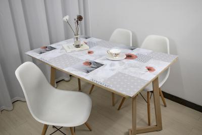 Protège Table Imprimé Pavot 140 cm x 20 m