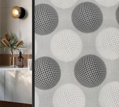 Film vitrostatique Planète décoratif pour fenêtre avec motif spatial