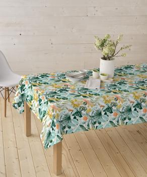 Toile cirée Skin Bora de 20 m x 140 cm pour nappage au métrage, imperméable et facile d'entretien.