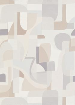 Papier peint vinyle grainé sur intissé Fragment beige crème collection Décorama Déco et Matières 2026