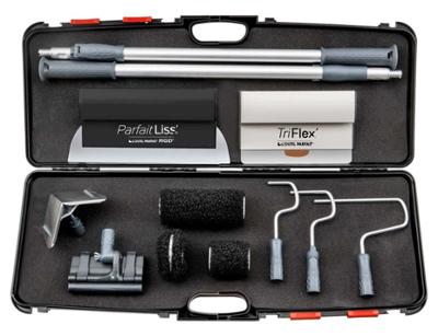 Valise Bande à Joint Kit 12 Pièces avec couteaux à enduire et spatules professionnels pour plâtre et plaquiste