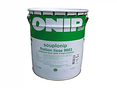 Peinture façade Souplonip Finition Lisse couleur 9003, pot de 16 litres, imperméabilité I1 à I4