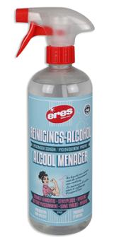 Alcool ménager en spray 750 ml pour nettoyage et désinfection multi-surfaces