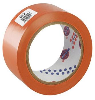 Ruban Adhésif PVC Orange 75 mm x 33 m