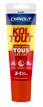 Colle de Fixation Express Blanche Tube Souple 125 ml