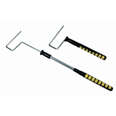 Monture télescopique pour manchon de rouleau à peindre 180 mm, longueur réglable de 42 à 66 cm