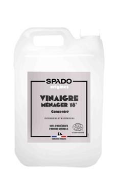 Spado Origines Vinaigre Blanc Concentré  Parfum Citron 18° 5L
