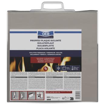 Propfeu : Plaque Isolante 500x500x4mm Sans Amiante