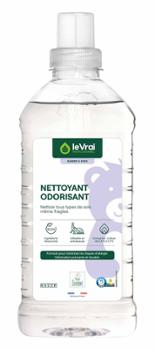 Flacon de Nettoyant Odorisant Tous Types de Sols 1L, formule concentrée pour une propreté éclatante et un parfum frais.