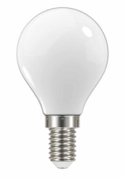 Ampoule LED E14 4W 430 lumens blanc chaud forme poire classique opaque